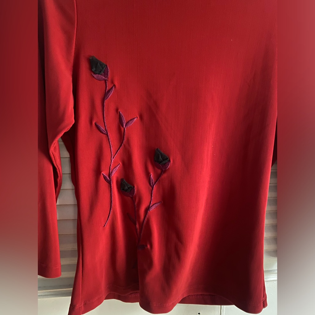 Red Parameter Blouse